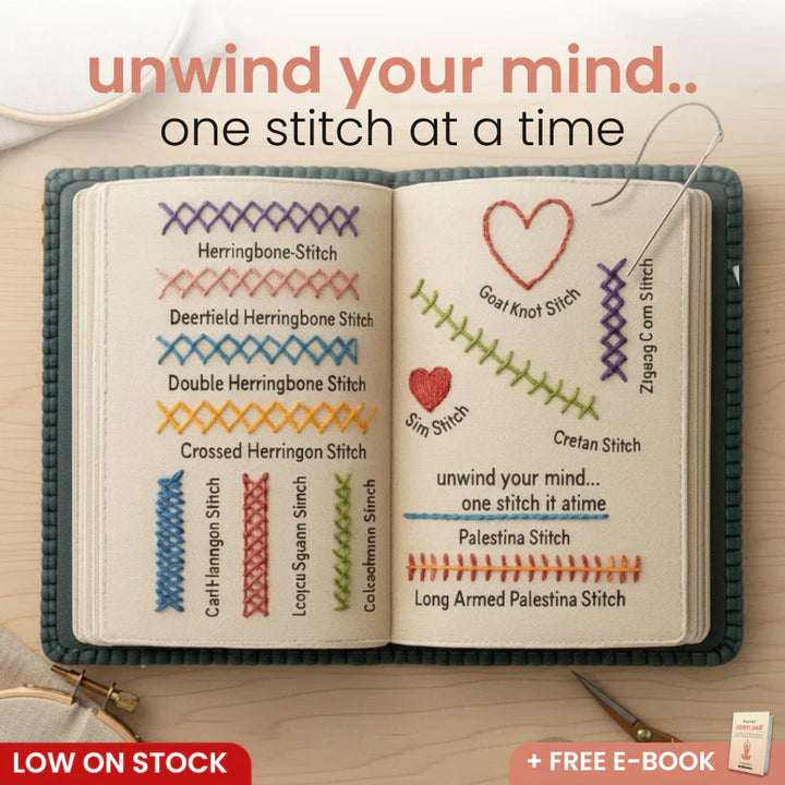 Endnote Stitch embroidery stitch book – My Everyday Find